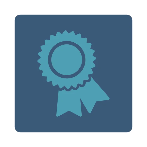 Certifiering-ikonen från Award knapparna Overcolor in — Stockfoto