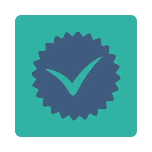 Quality icon from Award Buttons OverColor Set — Stock Photo, Image