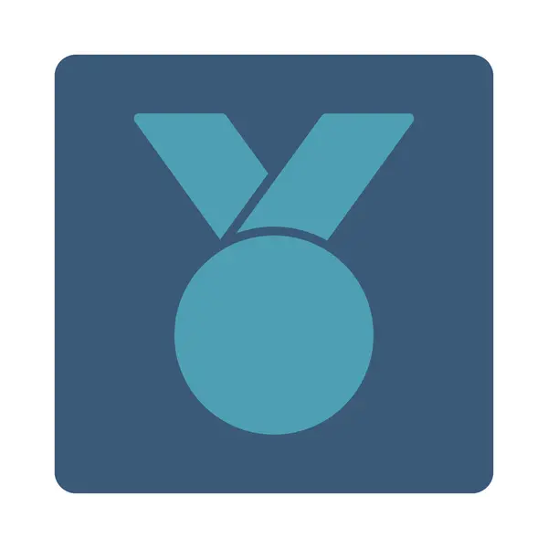 Leger medaille icoon uit Award knoppen Overcolor instellen — Stockfoto