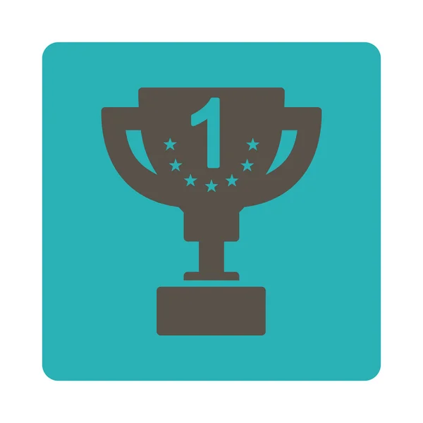 First prize icon from Award Buttons OverColor Set — Stock Photo, Image