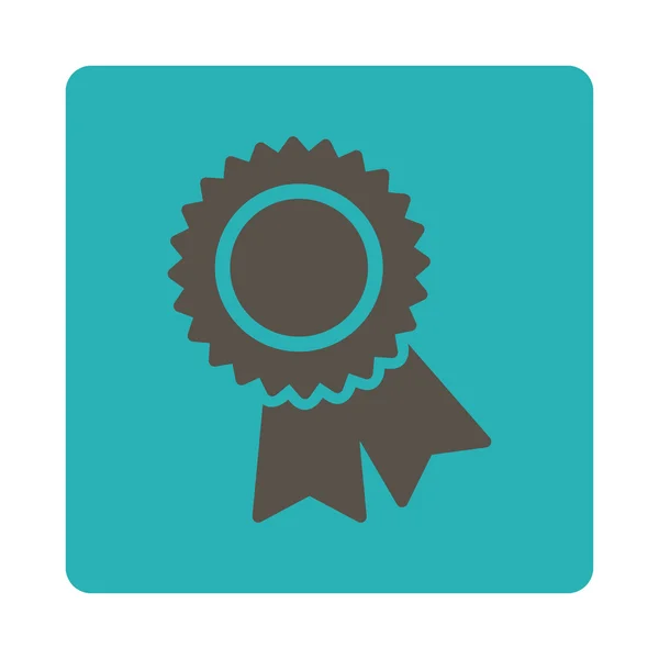 Ikona certyfikacji z Nagroda przyciski Overcolor zestaw — Zdjęcie stockowe
