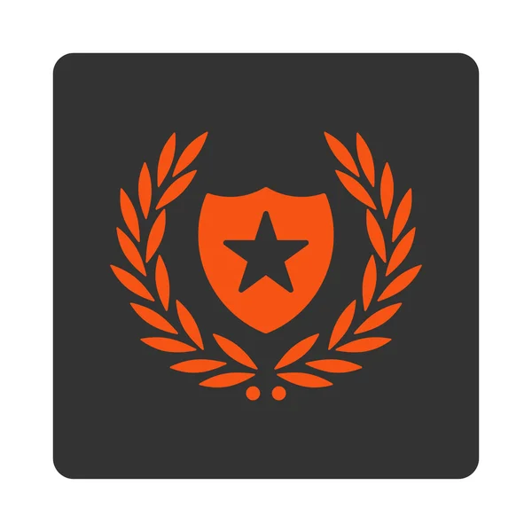 Shield icon from Award Buttons OverColor Set — Stock Photo, Image