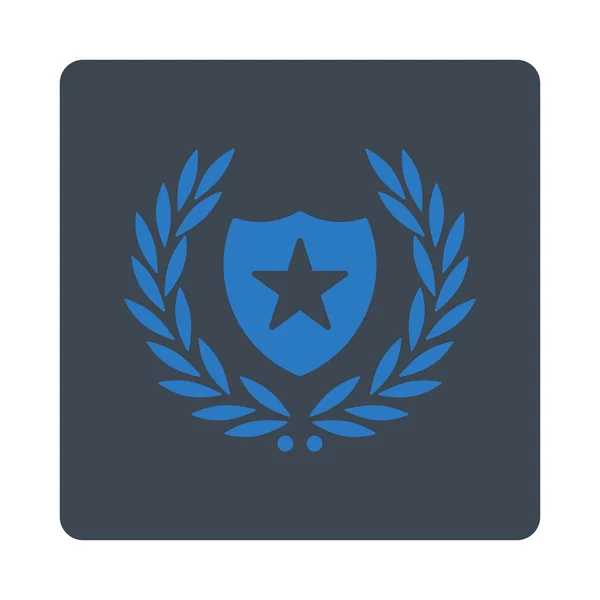 Shield icon from Award Buttons OverColor Set — Stock Photo, Image