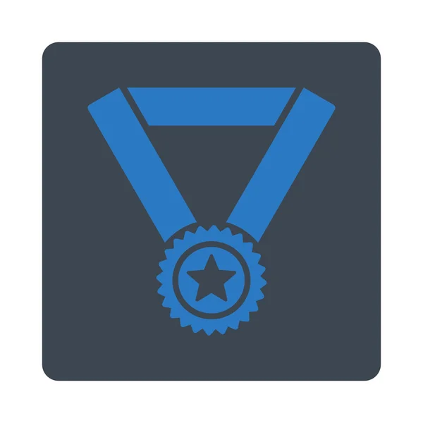 Ícone de medalha de vencedor de botões de prêmio OverColor Set — Fotografia de Stock