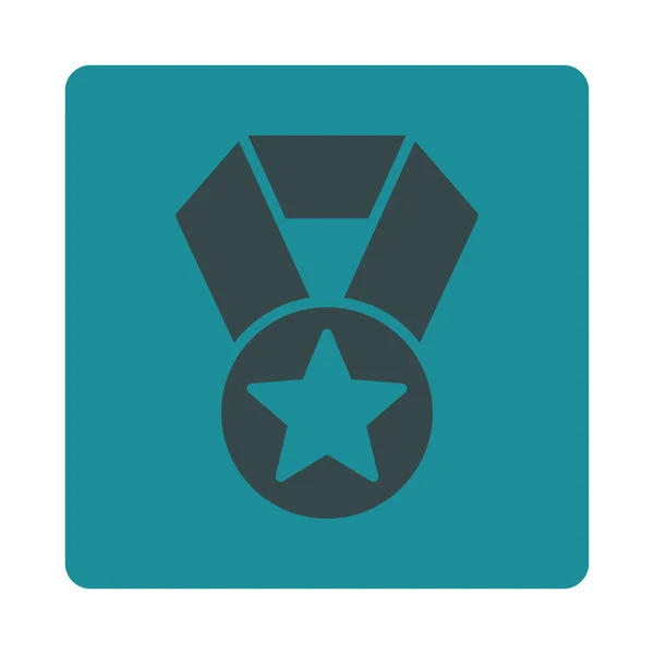 Иконка медали Чемпиона из Наградных кнопок OverColor Set — стоковое фото