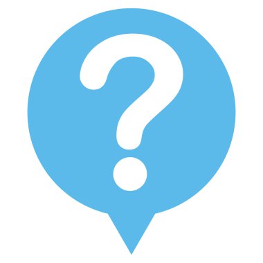 Durum düz mavi renk simgesi