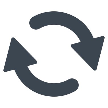 Düz düz mavi renk simgesi Yenile