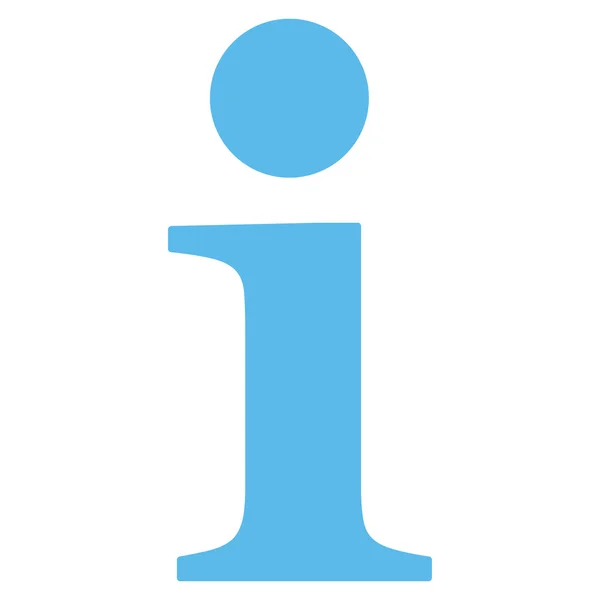 Info plat blauwe kleur icon — Stockfoto