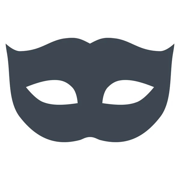 Pictogram Privacy masker plat gladde blauwe kleur — Stockfoto