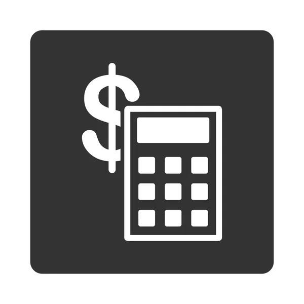 Calculation Icon from Commerce Buttons OverColor Set — Stock Photo, Image