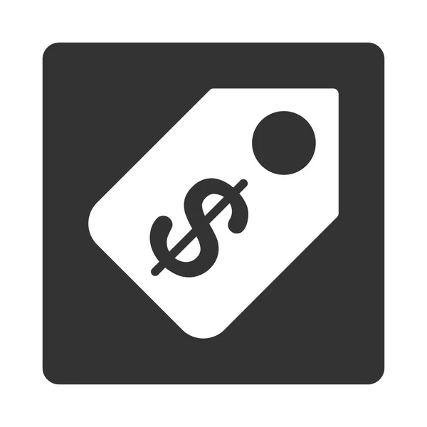 Icono de etiqueta de precio de los botones de comercio OverColor Set — Foto de Stock