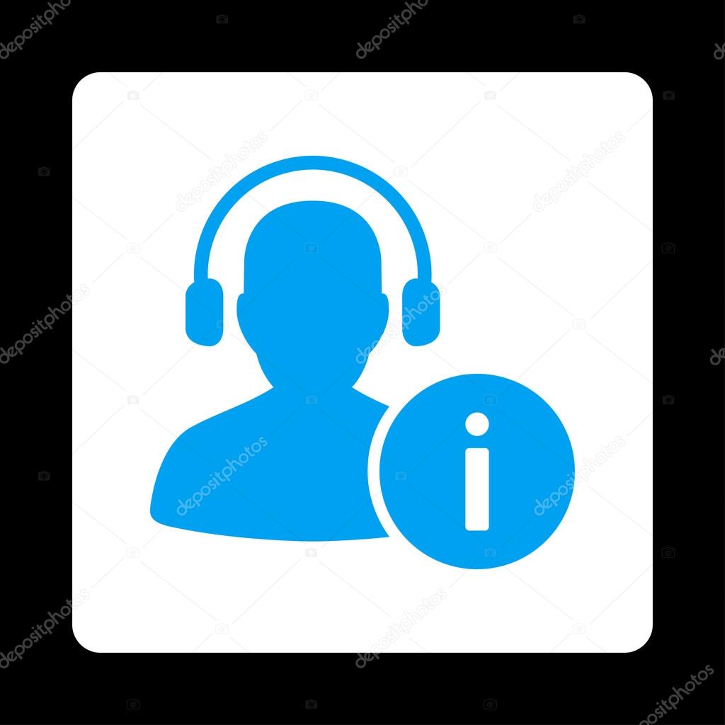 Help Desk Icon from Commerce Buttons OverColor Set