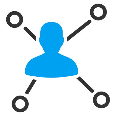 İş Bicolor kümesi'nden ilişkiler simgesi