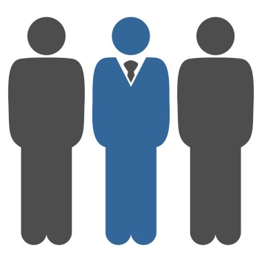 İş Bicolor kümesi'nden yönetimi simgesini