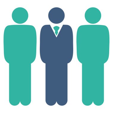 İş Bicolor kümesi'nden yönetimi simgesini