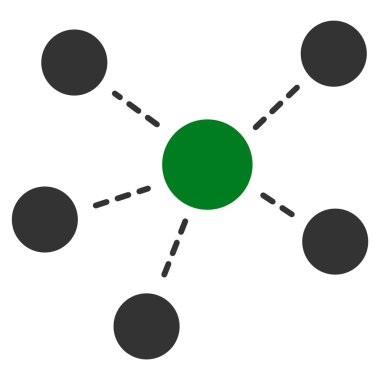 İş Bicolor kümesi'nden bağlantıları simgesi