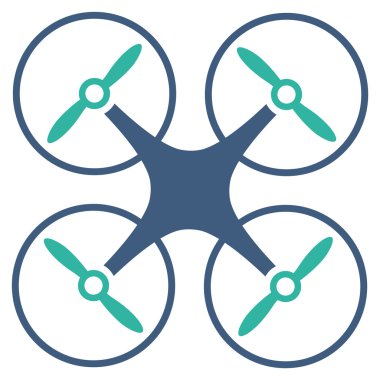 Helikopter simgesi iş Bicolor kümesi'nden