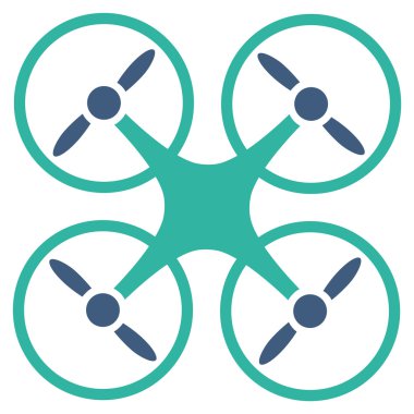 Nanocopter simgesi iş Bicolor kümesi'nden