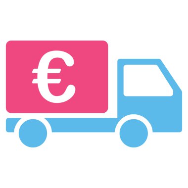 Toplayıcı araba simgesi Bicolor Euro bankacılık kümesi'nden