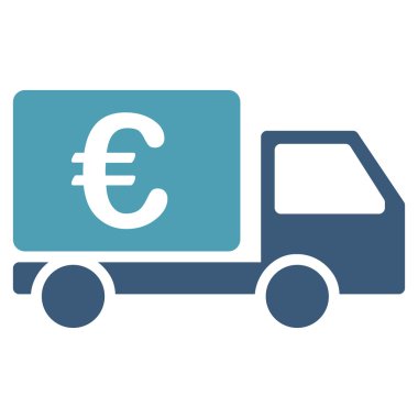 Toplayıcı araba simgesi Bicolor Euro bankacılık kümesi'nden