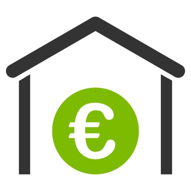 Depolama simgesini Bicolor Euro bankacılık kümesi'nden