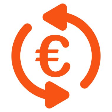 Bicolor Euro bankacılık ayarla simgesini tekrar