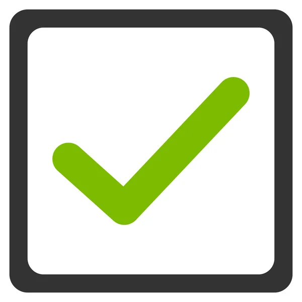 Checkbox icon from Business Bicolor Set — Stock Photo, Image