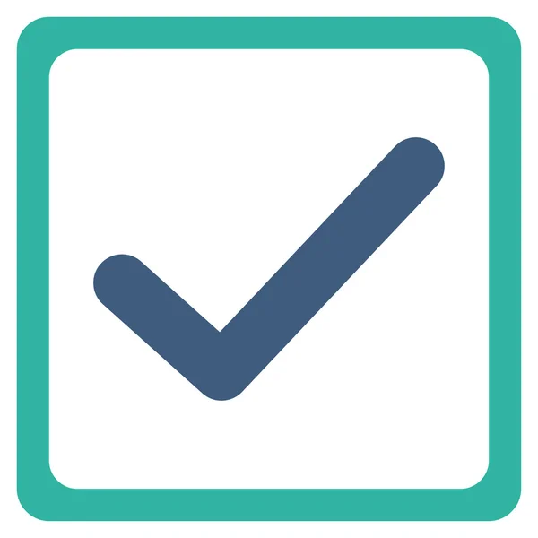 Checkbox icon from Business Bicolor Set — Stock Photo, Image