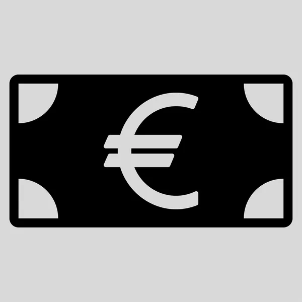 Euro-Banknotensymbol aus dem Business-Zweifarbset — Stockfoto