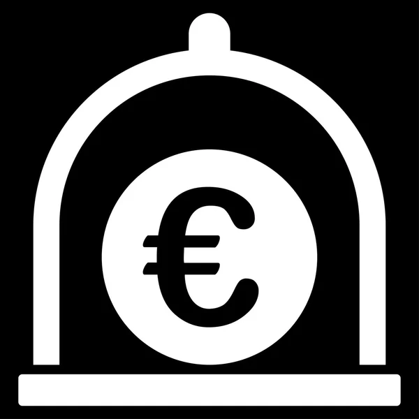 Standardowa ikona euro od firmy Bicolor zestaw — Zdjęcie stockowe