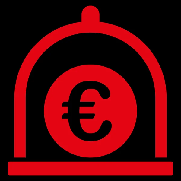 Euro standard icon from Business Bicolor Set — Stock Photo, Image