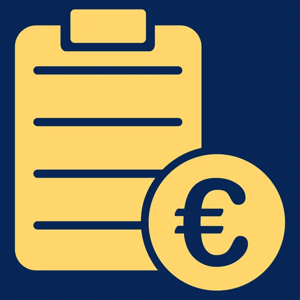 Agreement icon from BiColor Euro Banking Set — Stock Photo, Image