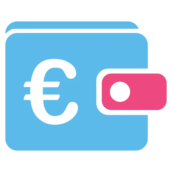 Purse icon from BiColor Euro Banking Set — Stock Photo, Image