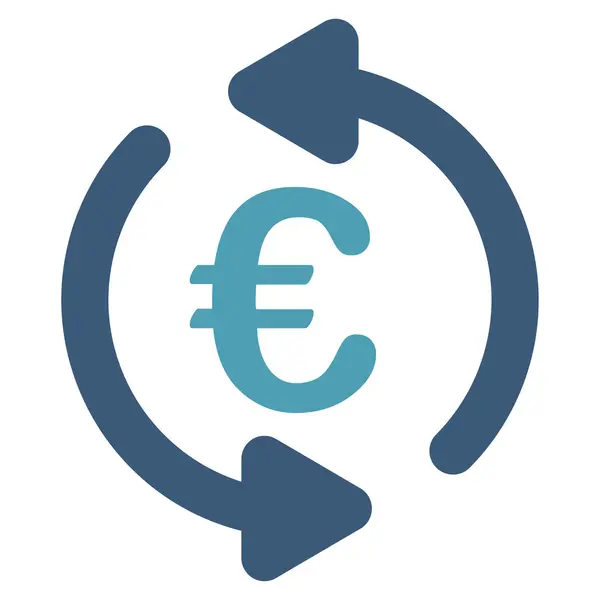 Repeat icon from BiColor Euro Banking Set — Stock Photo, Image