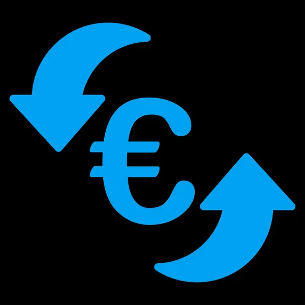 Update-Symbol aus zweifarbigem Euro-Banking-Set — Stockfoto