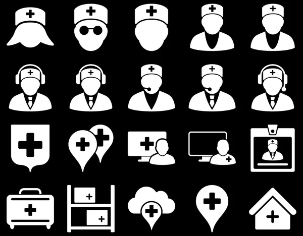 Medical icon set — Stock Photo, Image