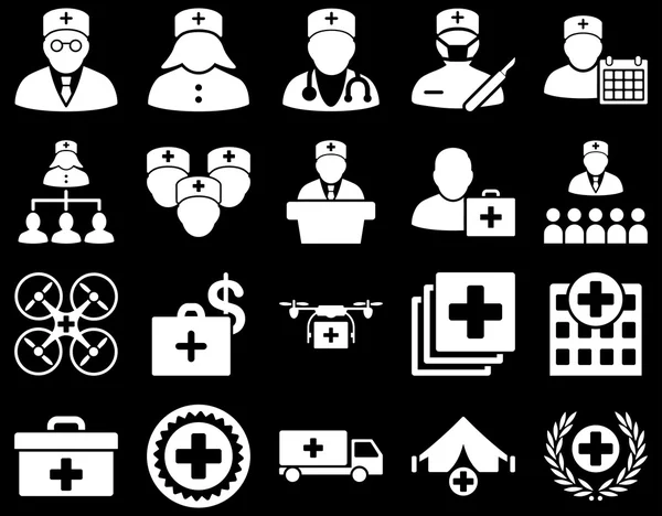 Medical icon set — Stock Photo, Image