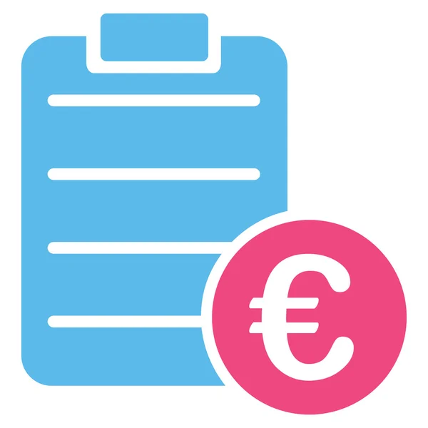 Agreement icon from BiColor Euro Banking Set — Stock Photo, Image