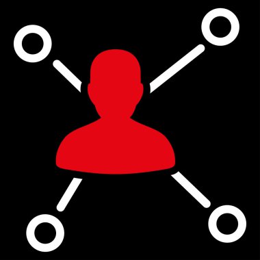 İş Bicolor kümesi'nden ilişkiler simgesi