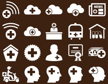 tıbbi simge seti