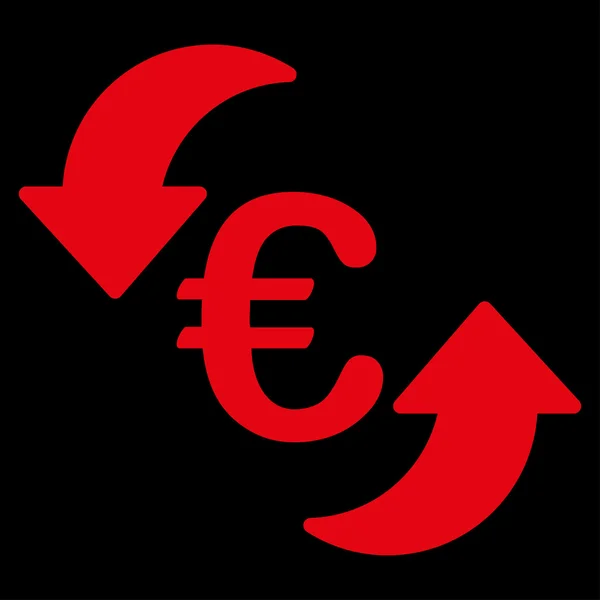 Update simgesi Bicolor Euro bankacılık kümesi'nden — Stok fotoğraf