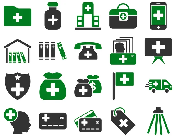 Medical icon set — Stock Photo, Image