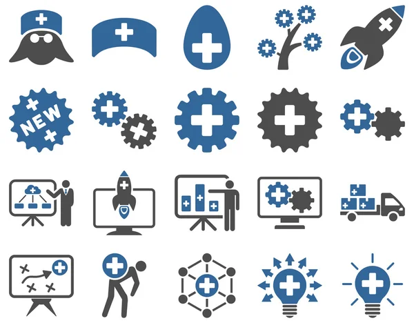 Medical icon set — Stock Photo, Image