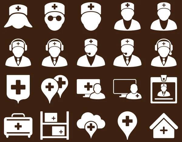 Medical icon set — Stock Photo, Image