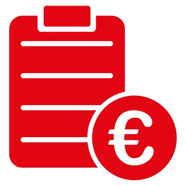 Ícone de acordo do BiColor Euro Banking Set — Fotografia de Stock