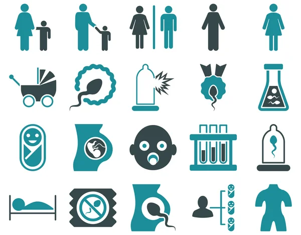 Medical icon set — Stock Photo, Image