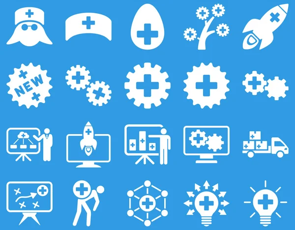 Medical icon set — Stock Photo, Image