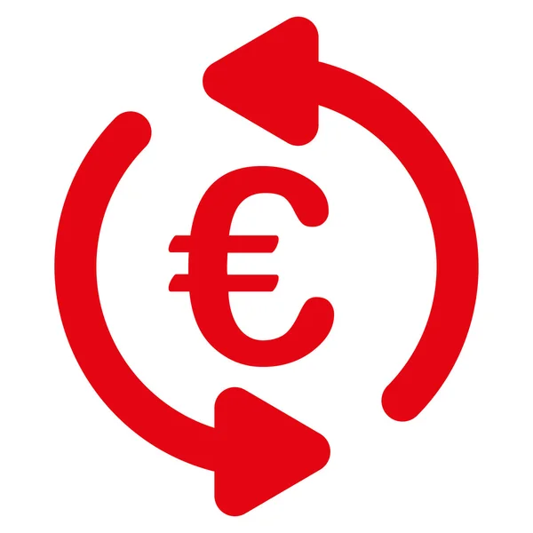 Повторити ікона з біколор євро банківських встановити — стокове фото