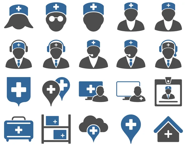 Medical icon set — Stock Photo, Image