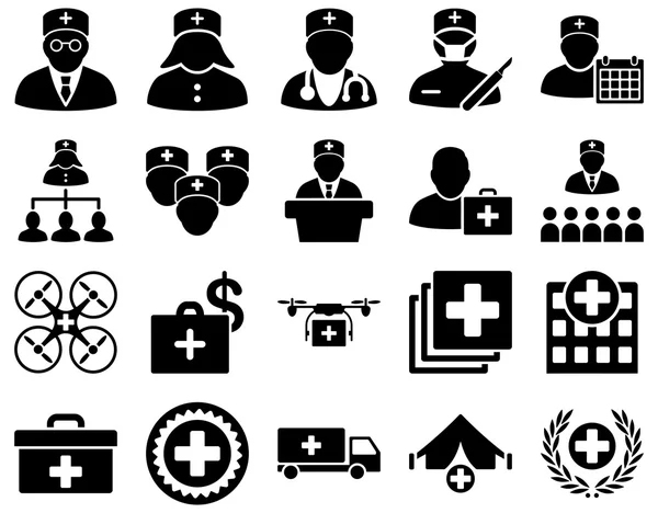 Medical icon set — Stock Photo, Image